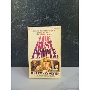 The Best People By Helen Van Slyke Paperback